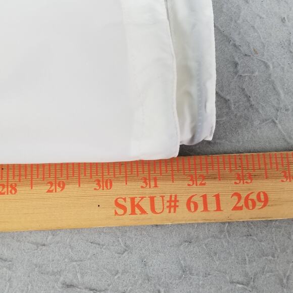 Gap Jacket Mens XL White Summit Anorak Hooded Pullover Nylon Windbreaker Vent - Picture 12 of 14